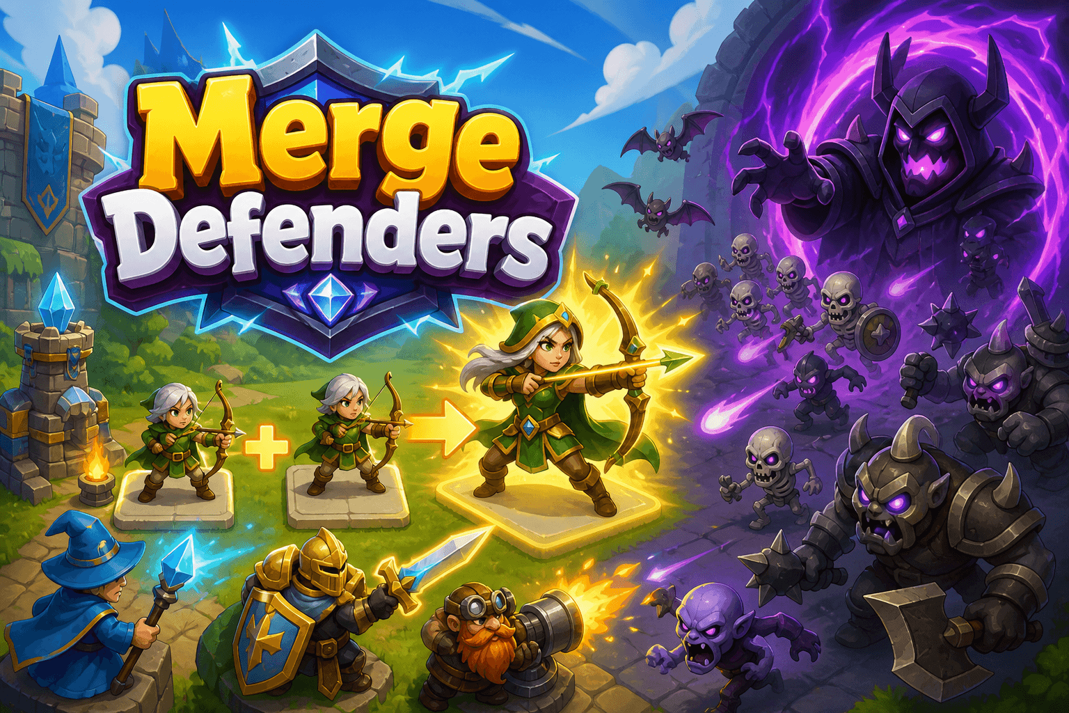 Merge Defenders logo