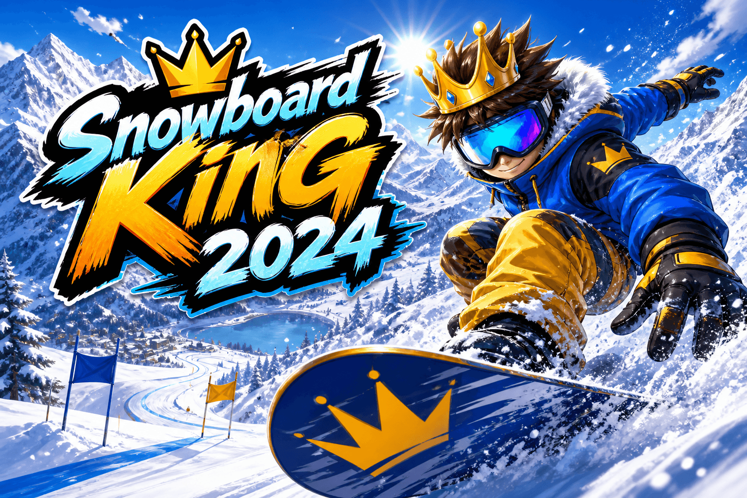 Snowboard King 2024 logo