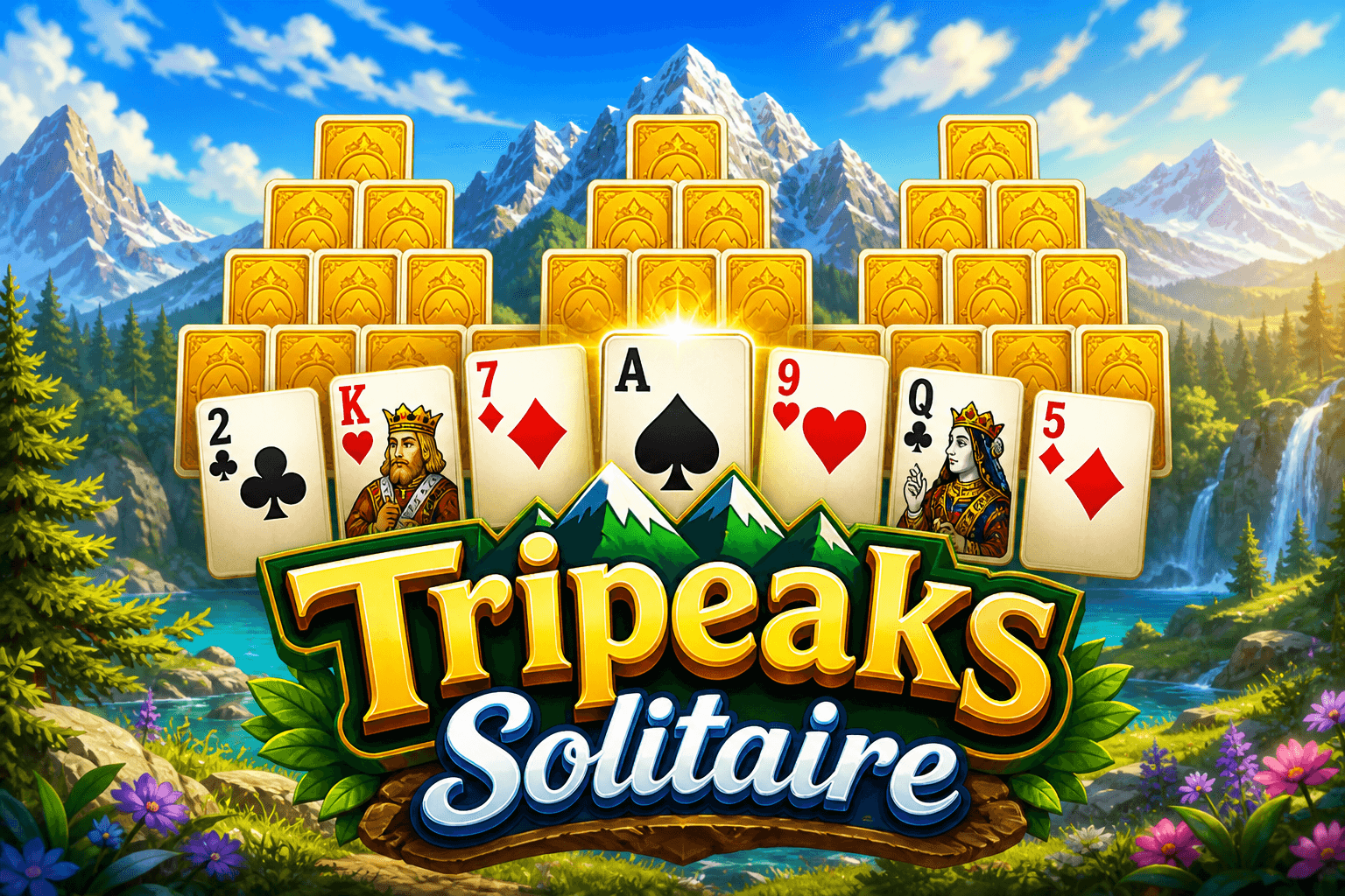 Tripeaks Solitaire logo
