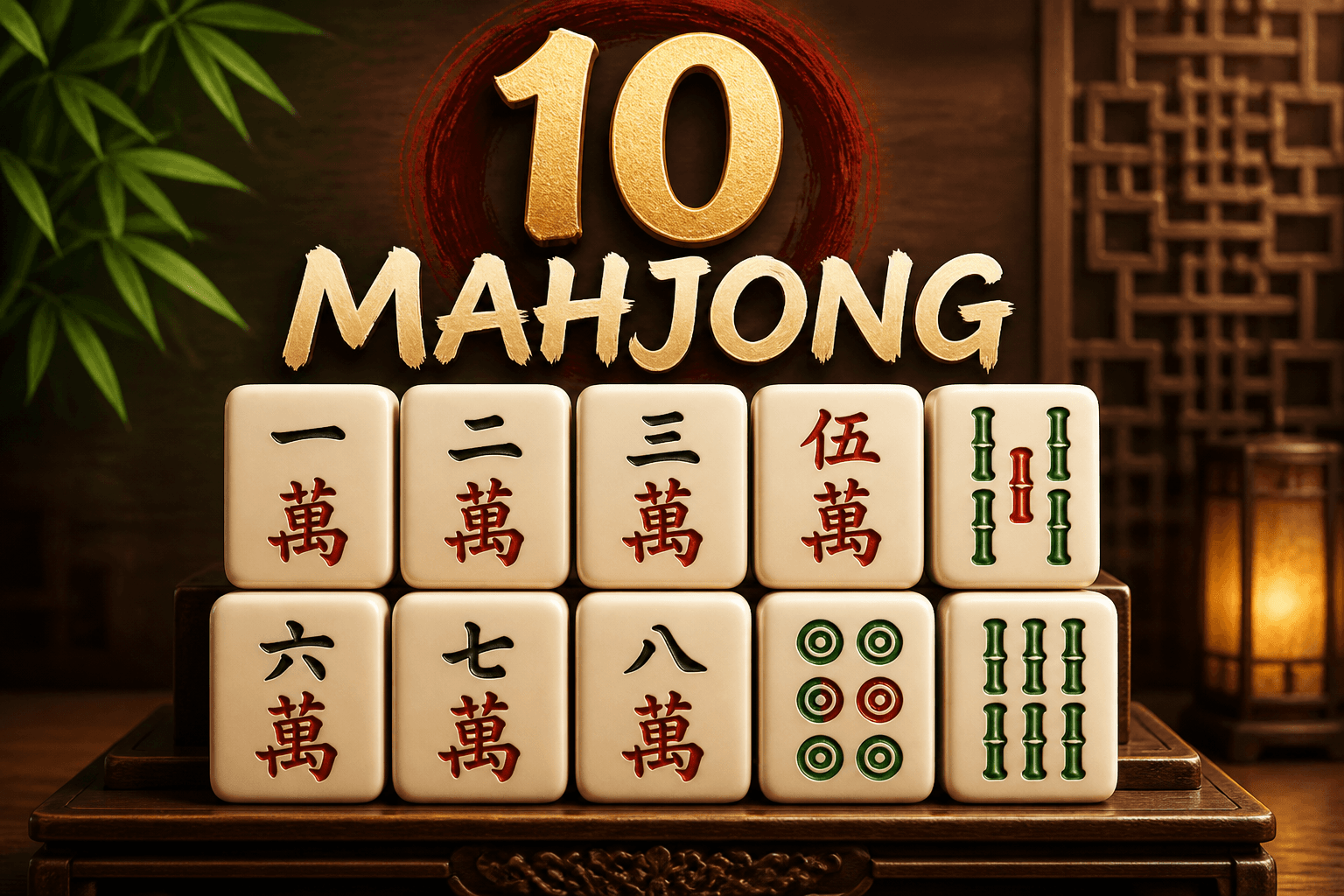 10 Mahjong logo