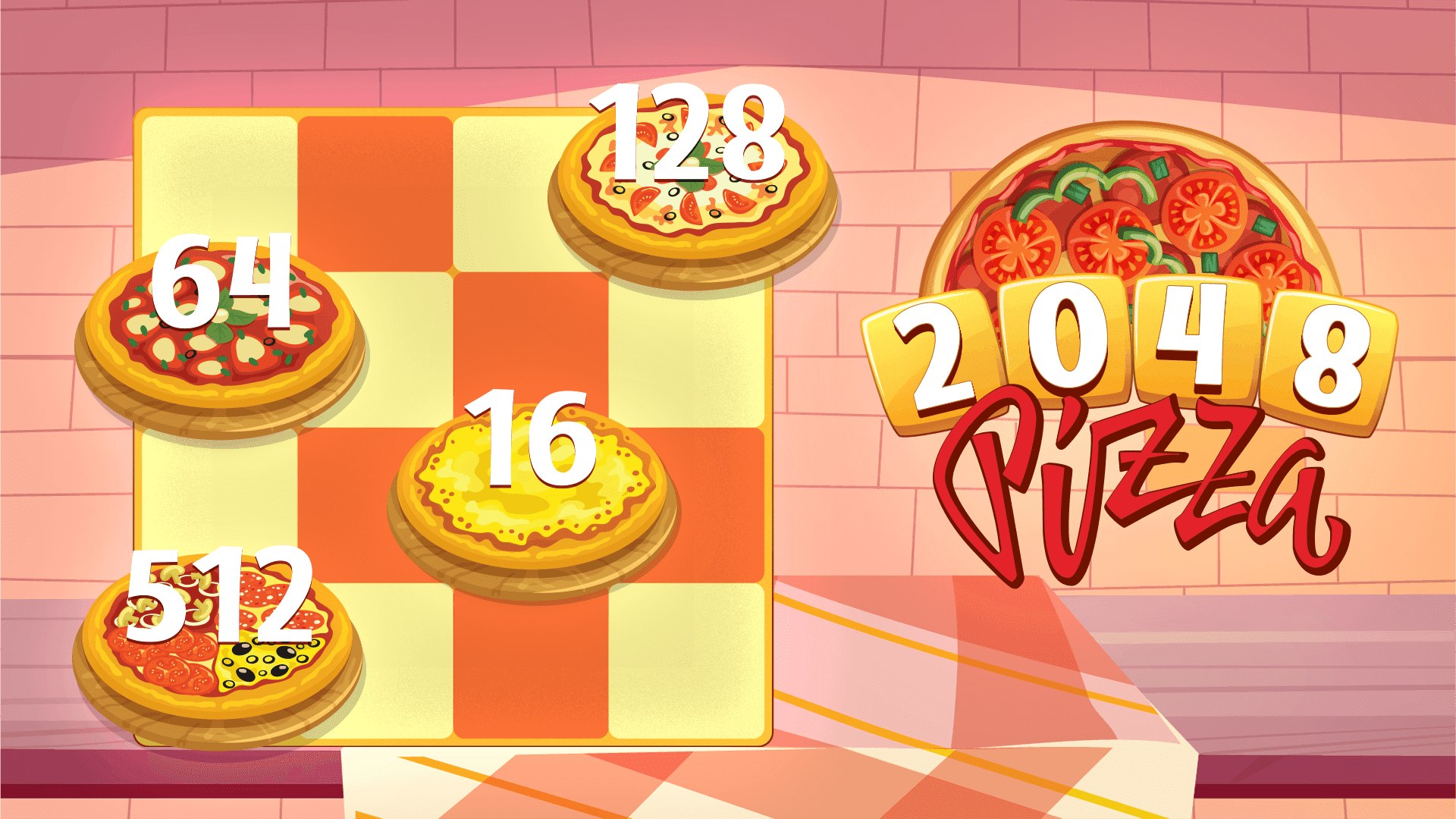 2048 Pizza logo