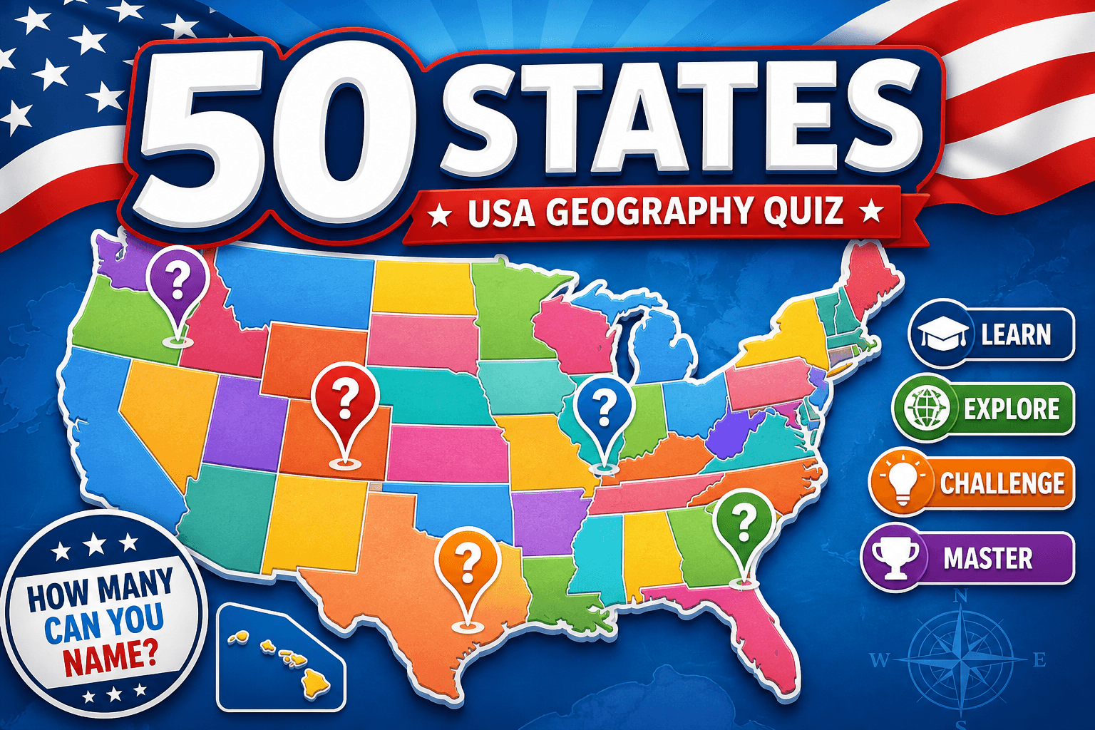 50 States logo