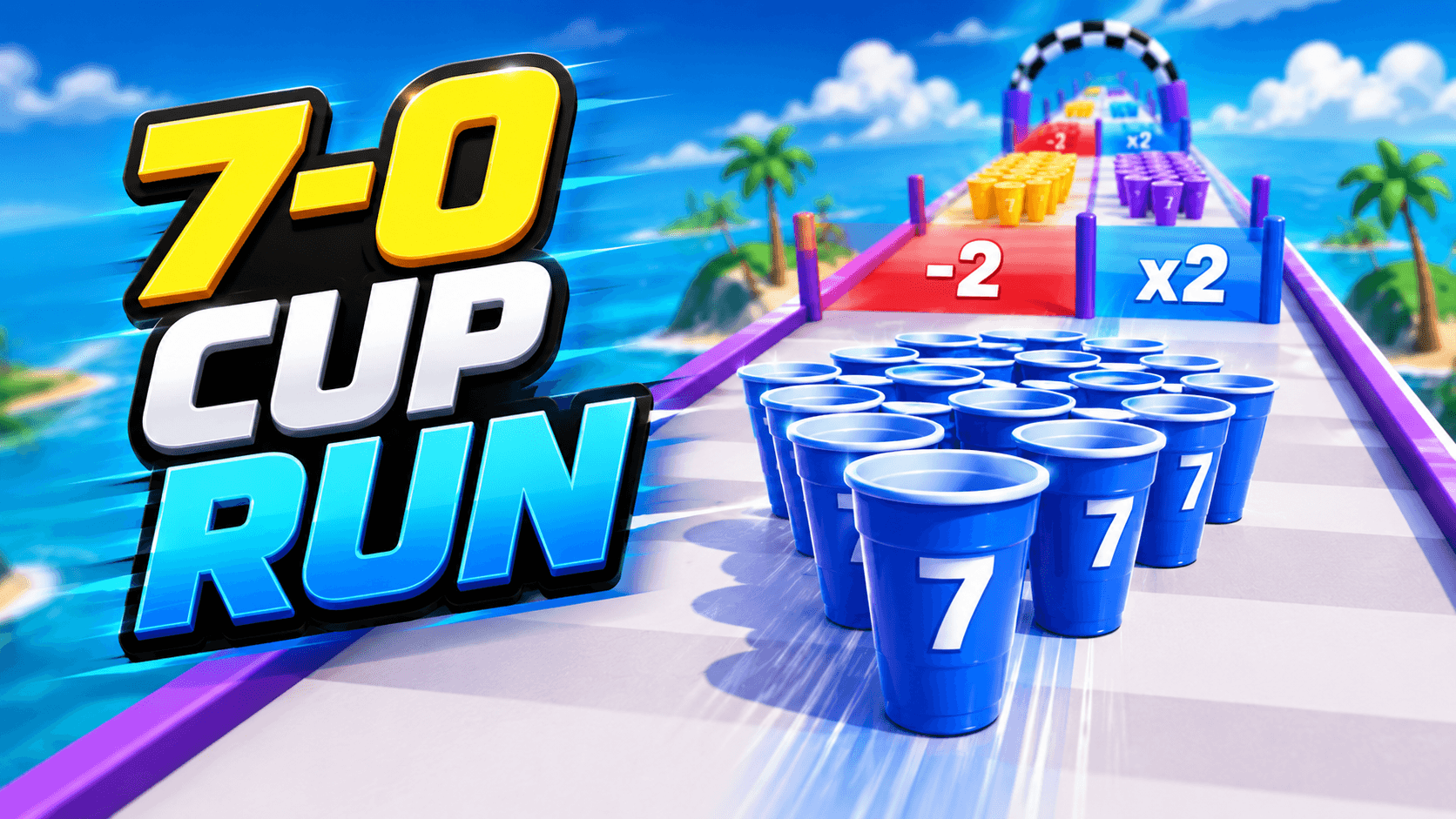 7-0 Cup Run logo