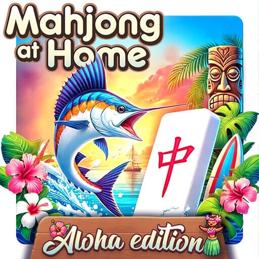 Aloha Mahjong logo
