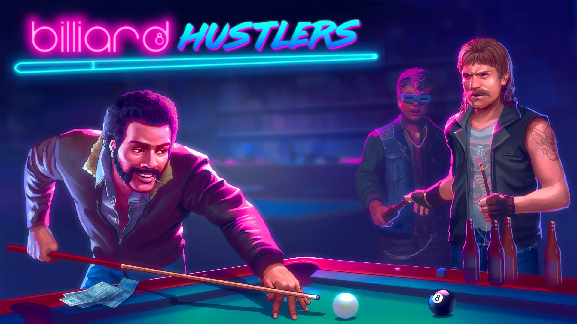 Billiard Hustlers logo