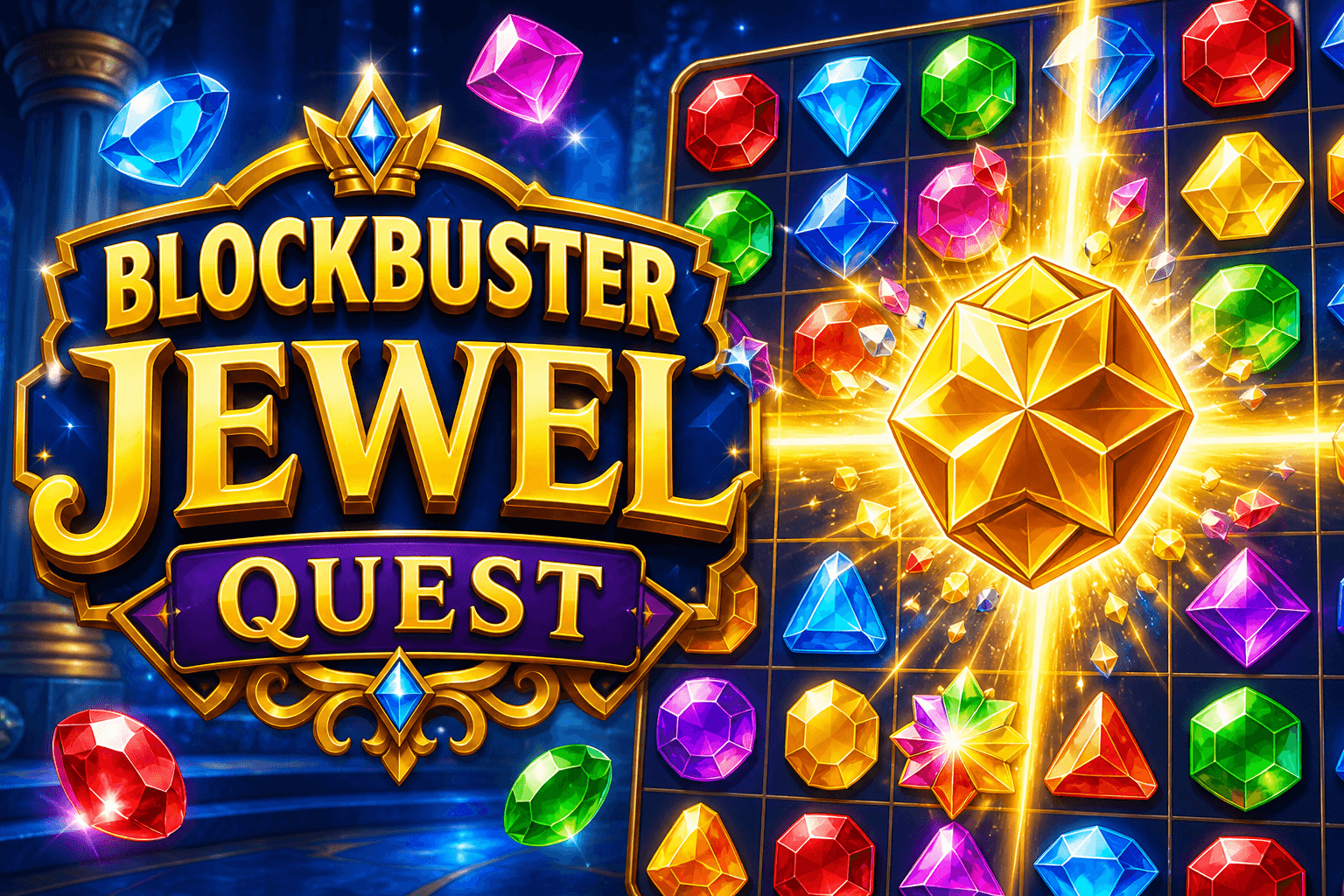 Blockbuster Jewel Quest logo