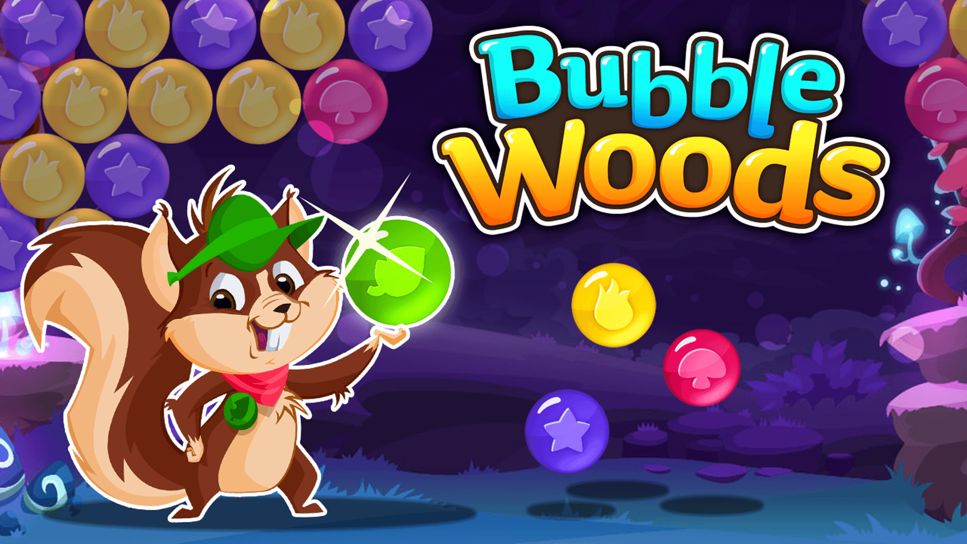 Bubble Woods Ultimate logo