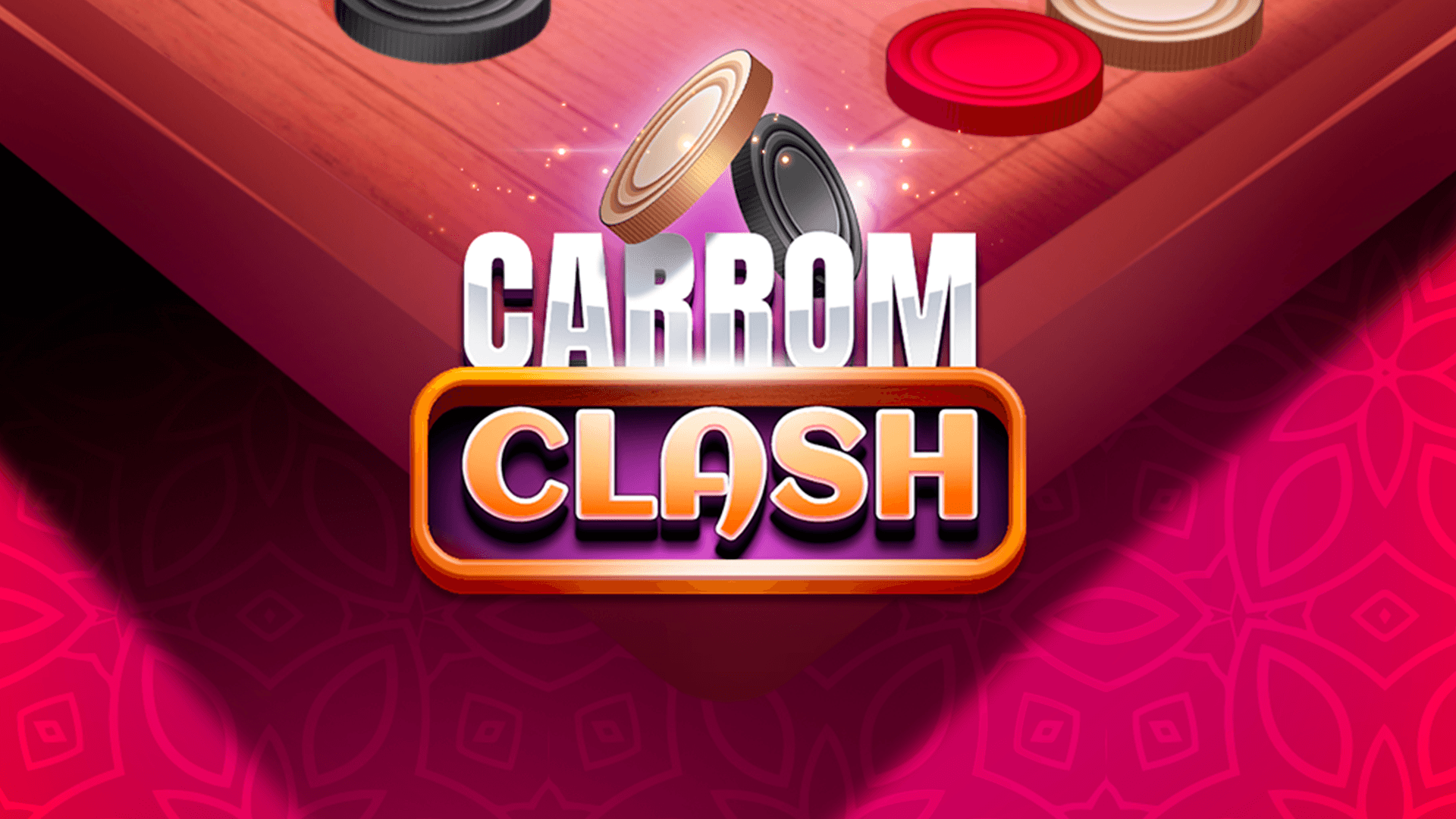Carrom Clash logo