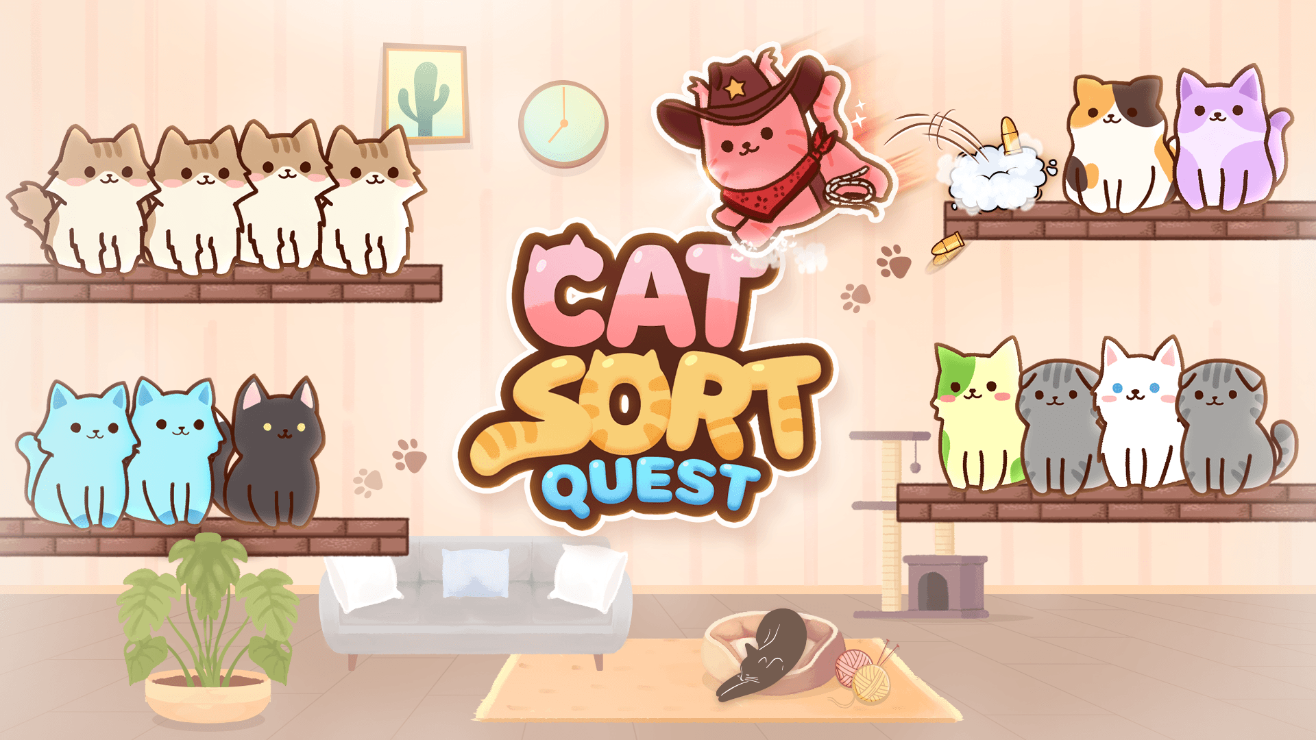 Cat Sort Quest logo