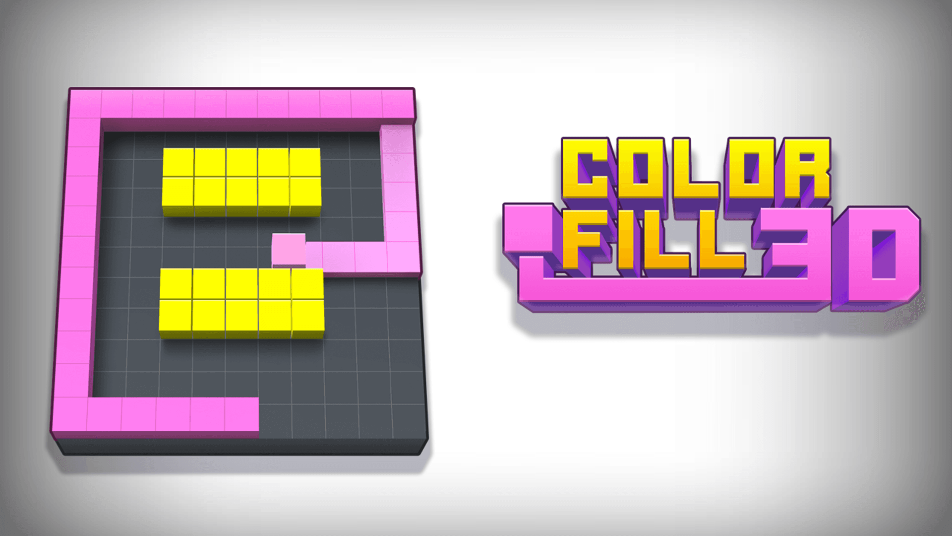 Color Fill 3D logo