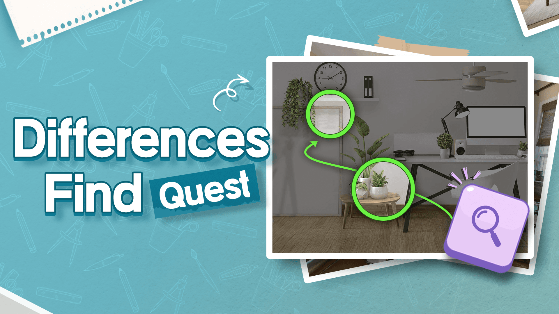 Differences Find Quest logo