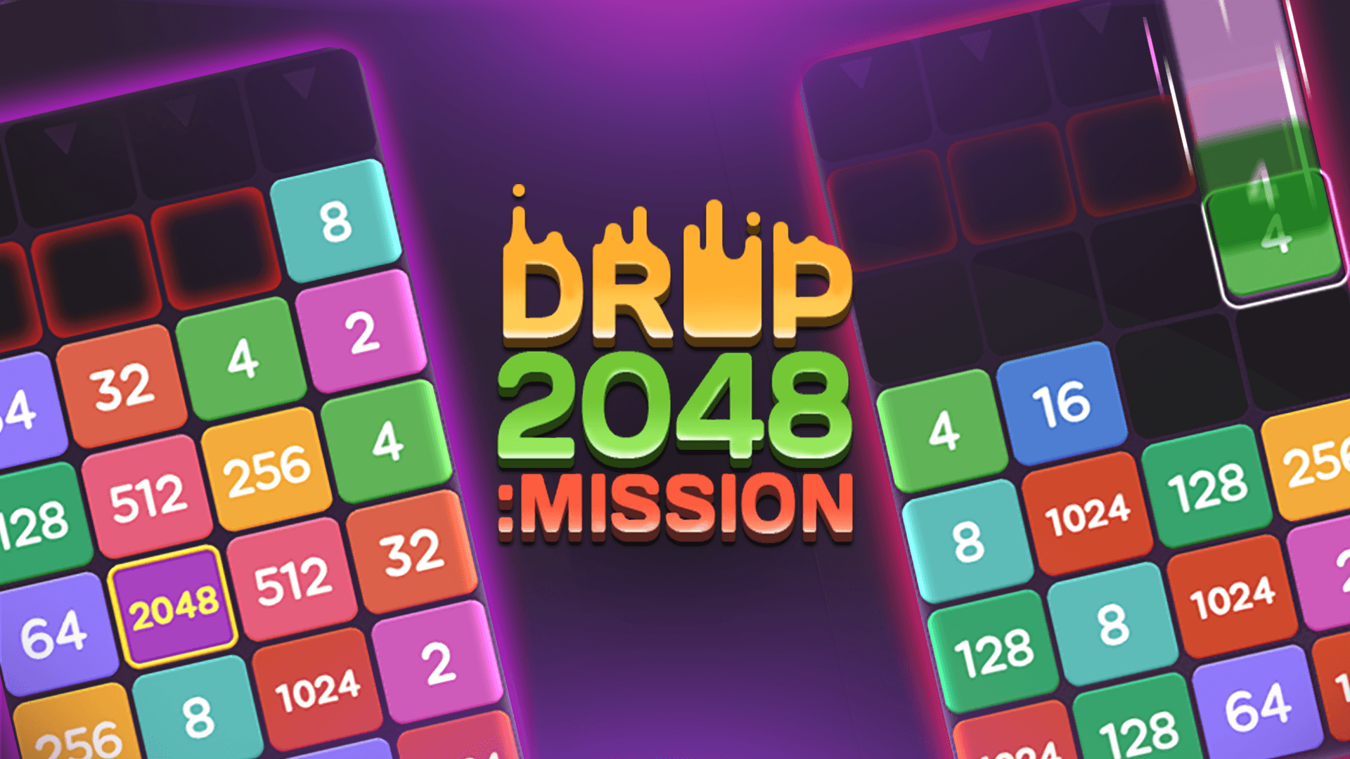 Drop 2048 logo