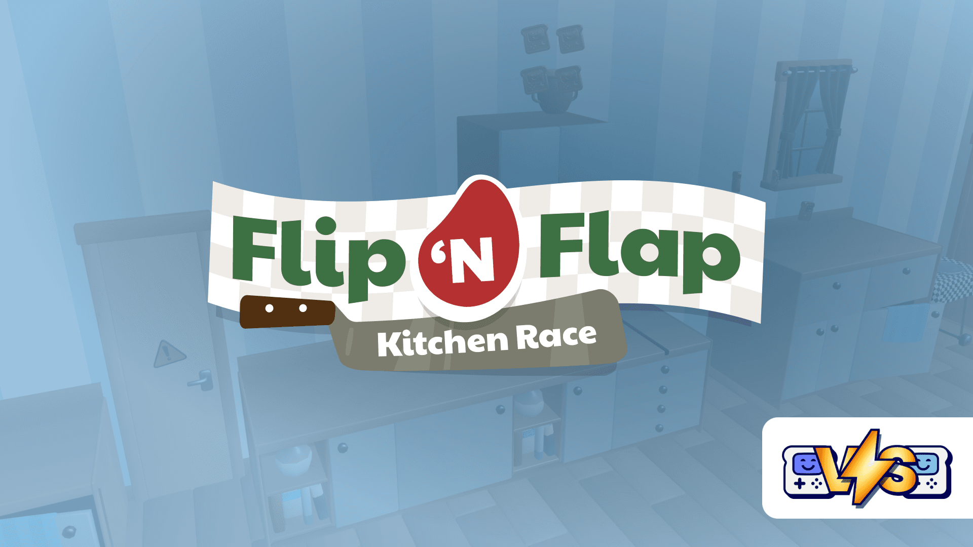 Flip 'N Flap Kitchen Race logo