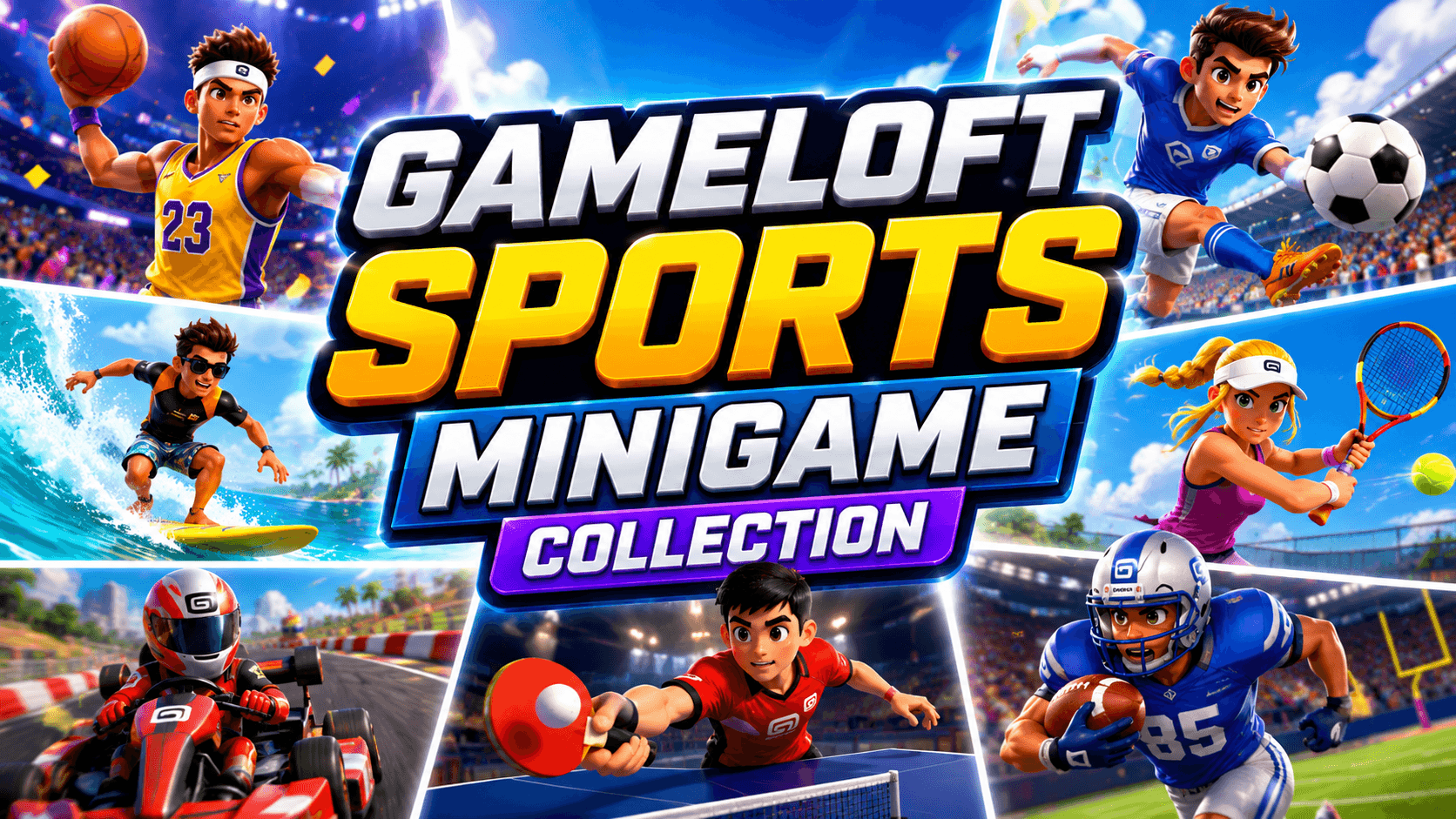 Gameloft Sports Minigame Collection logo
