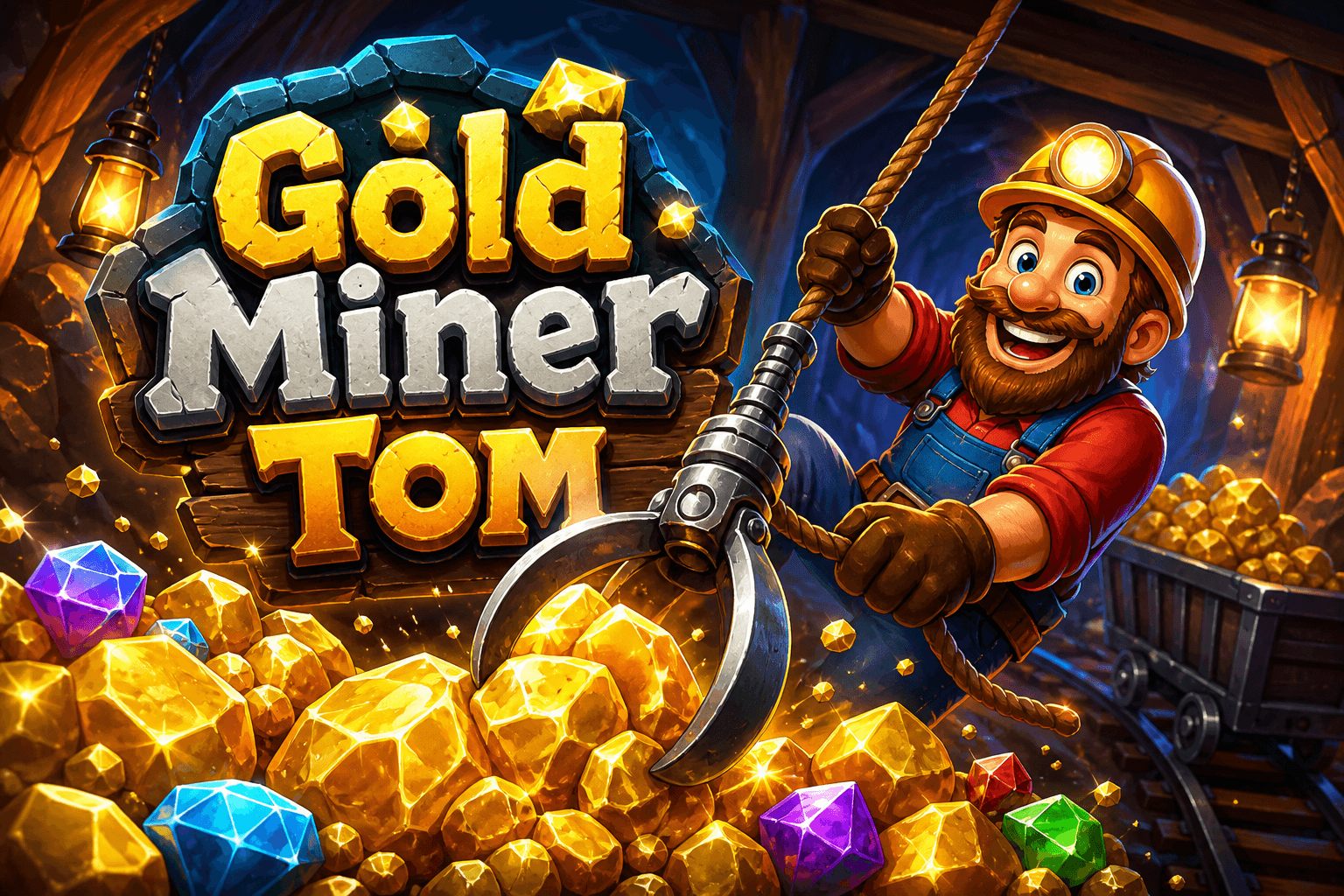 Gold Miner Tom logo