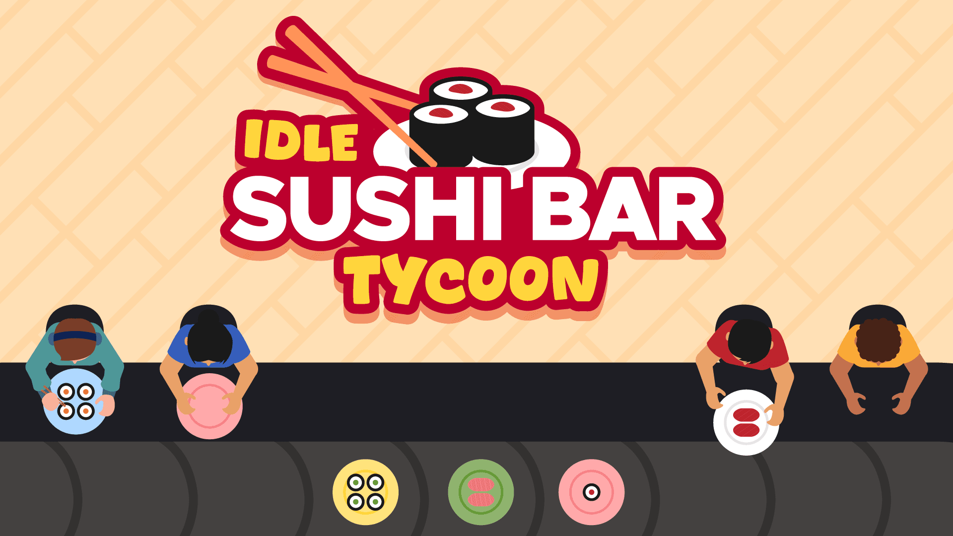 Idle Sushi Bar Tycoon logo