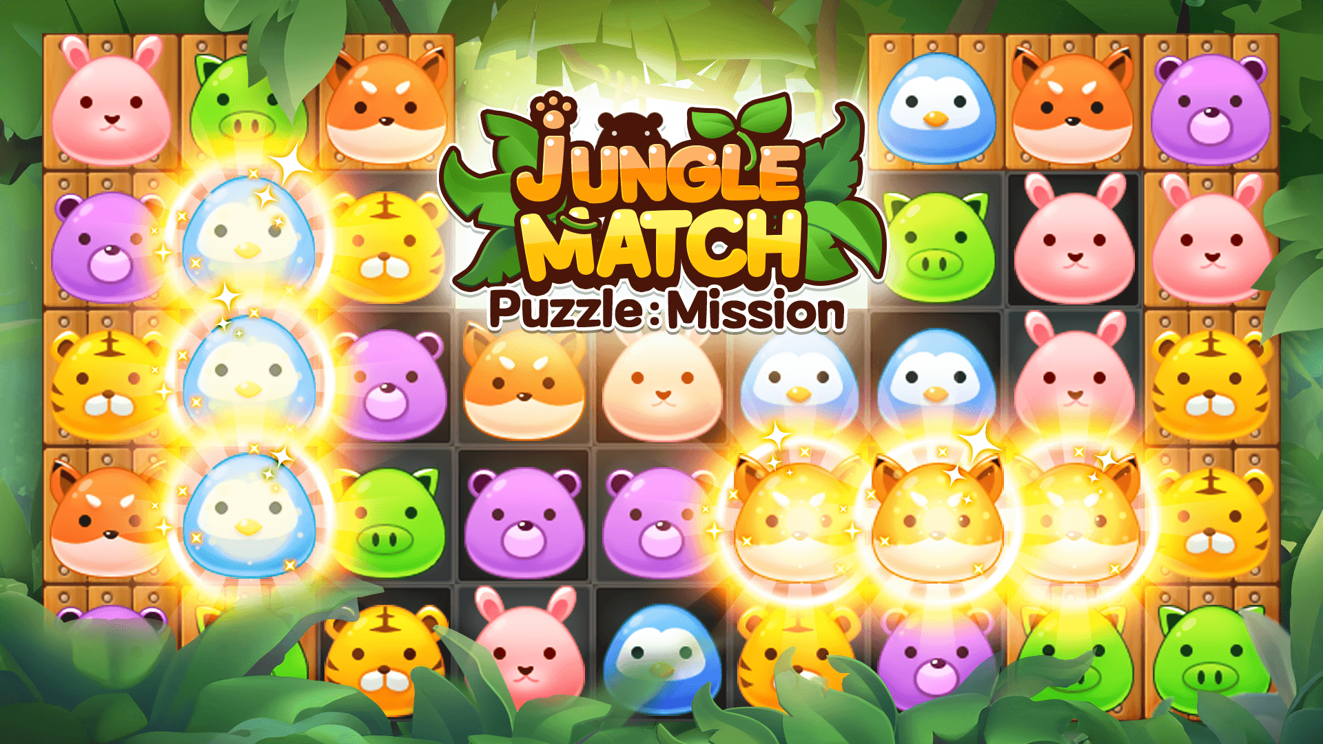 Jungle Match Puzzle logo
