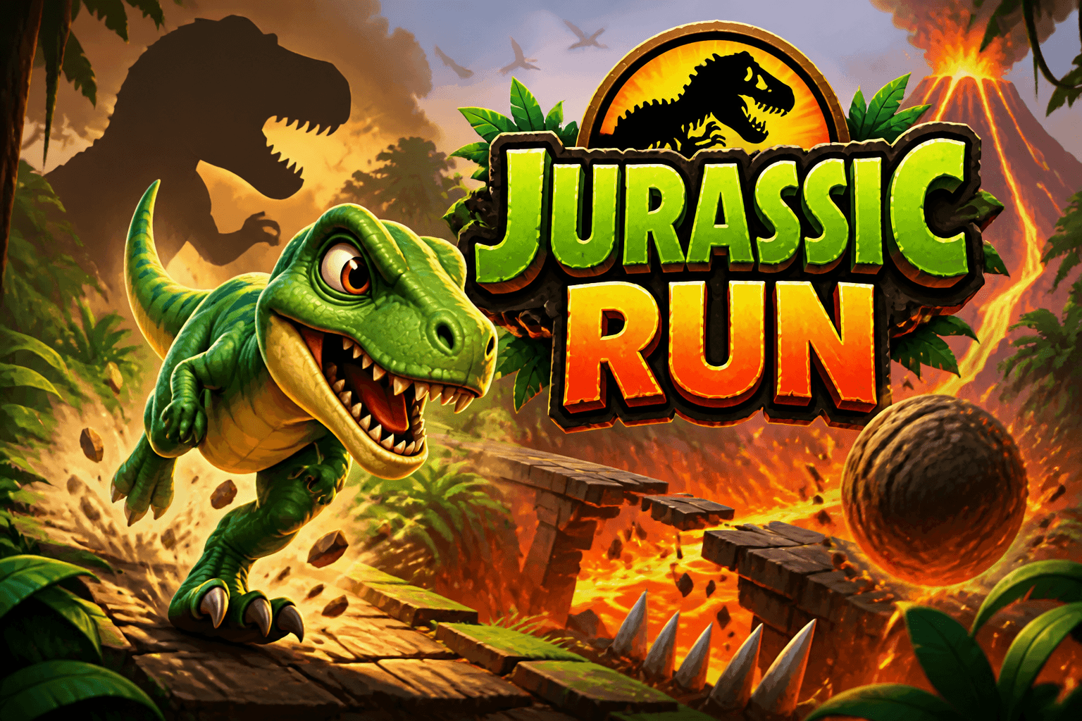 Jurassic Run logo