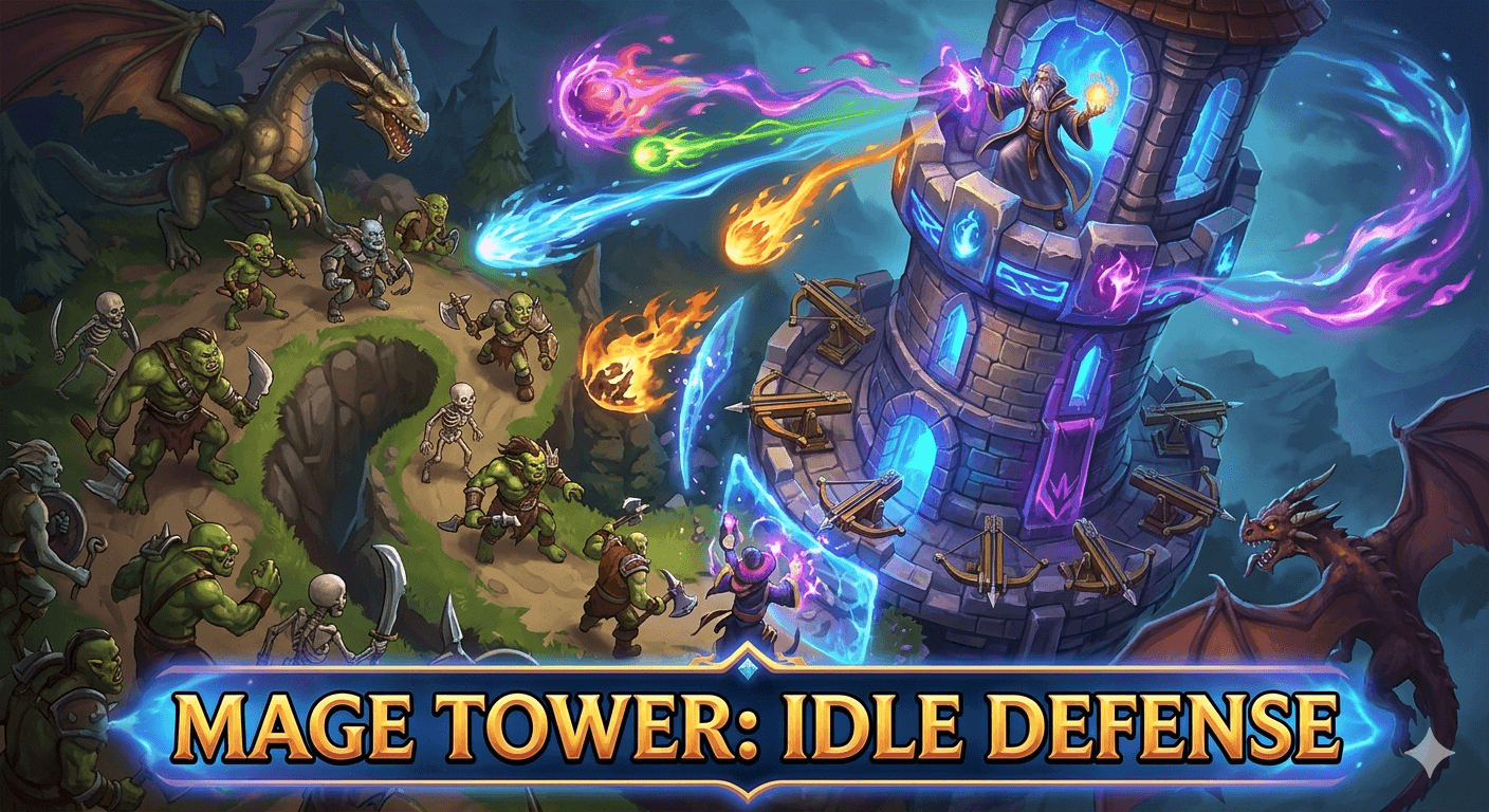 Mage Castle Idle Defense logo