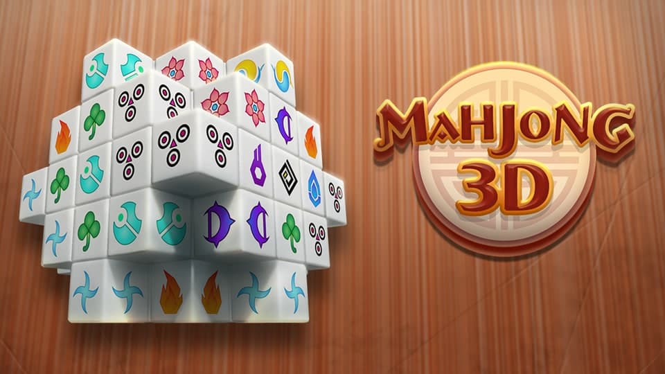 Mahjong 3D logo