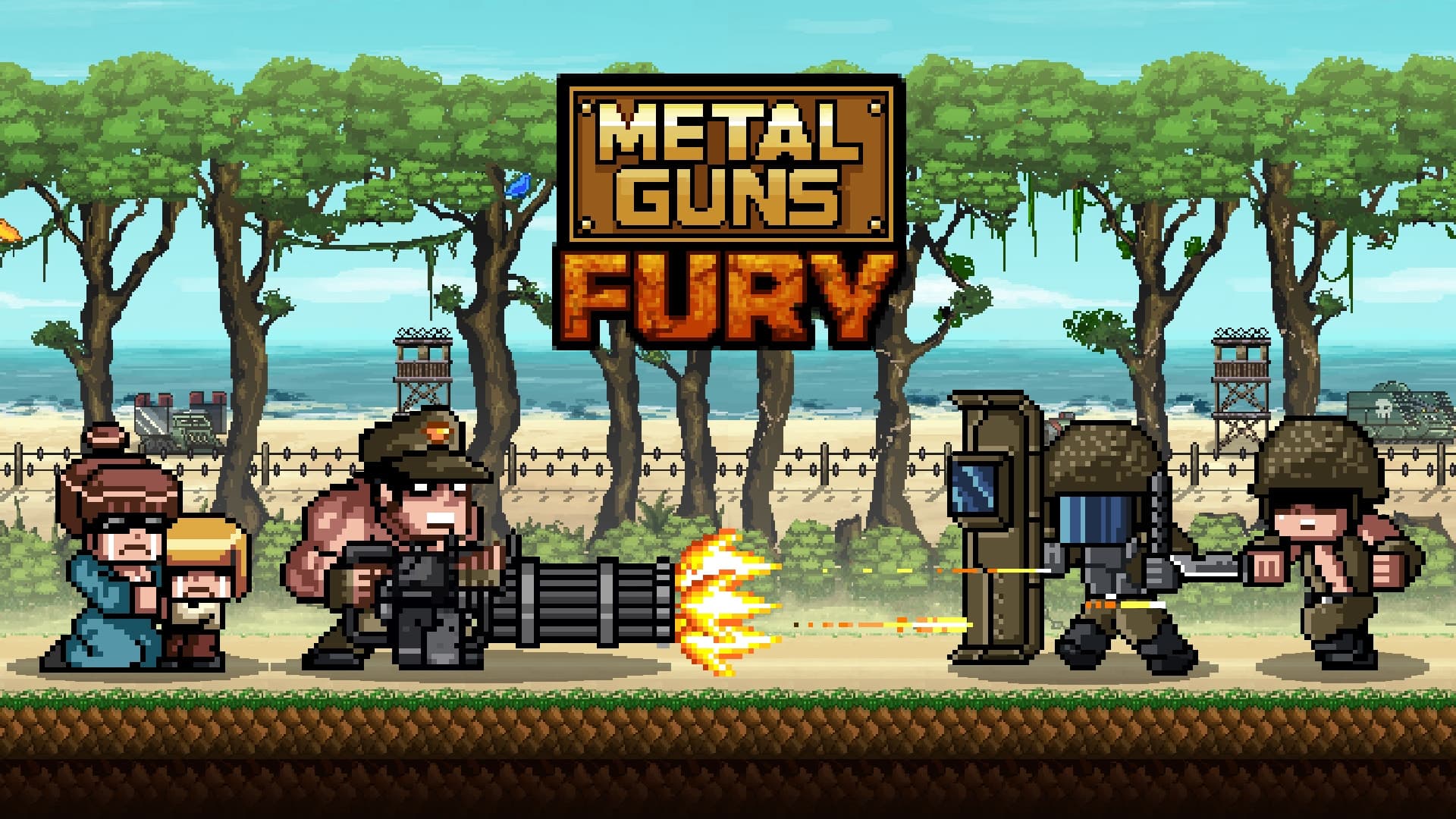 Metal Guns Fury logo