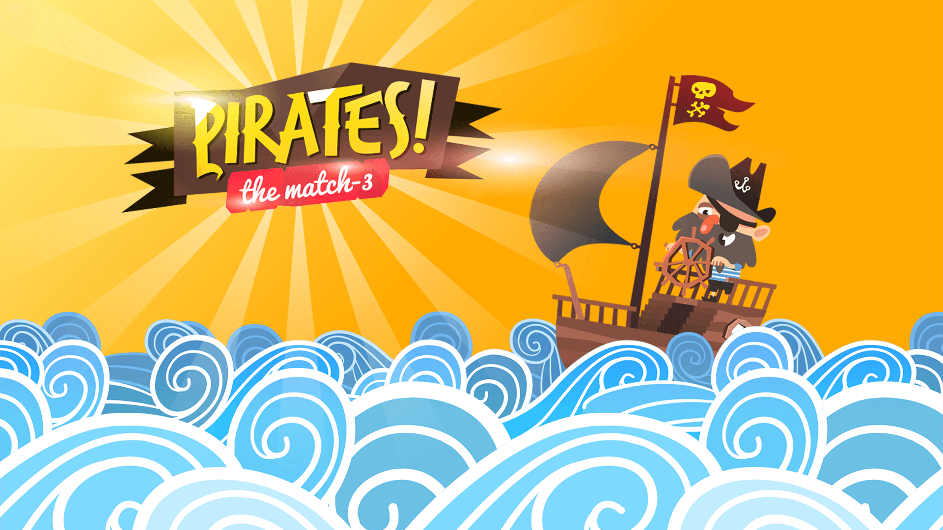 Pirates Match 3 logo