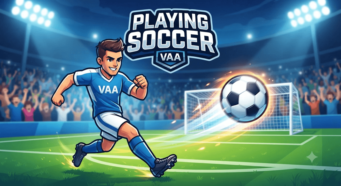 Playing Soccer VAA logo