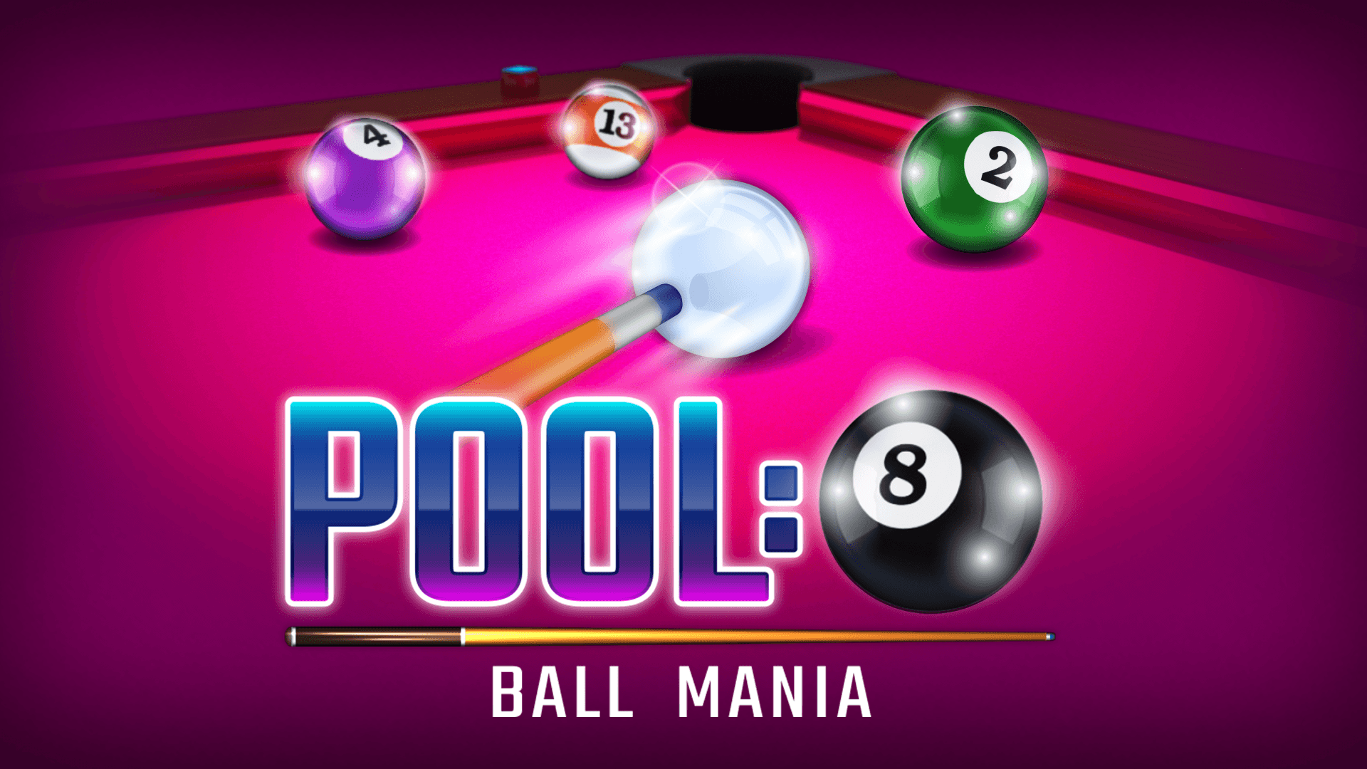 Pool 8 Ball Mania logo