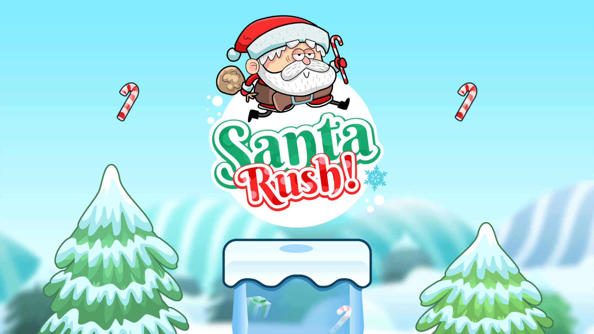 Santa Rush logo