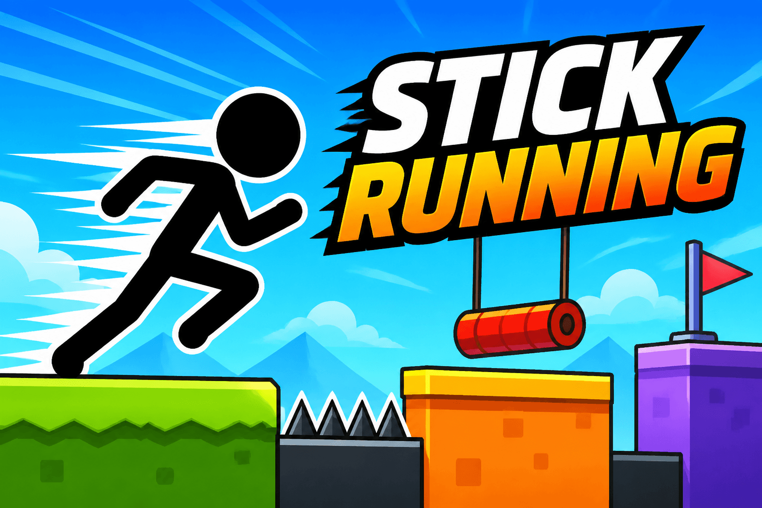 Stick Running logo