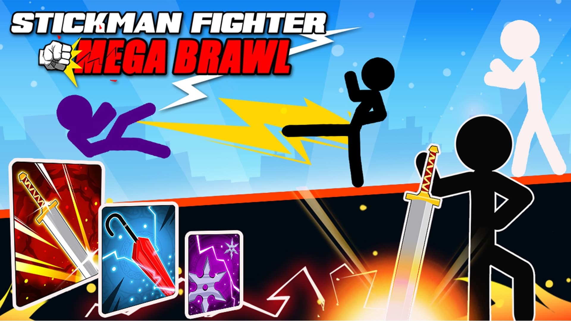 Stickman Fighter Mega logo