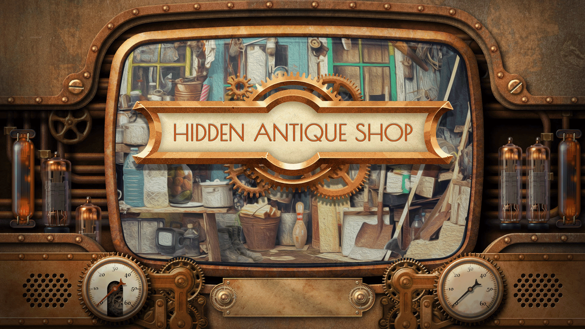 The Hidden Antique Shop logo