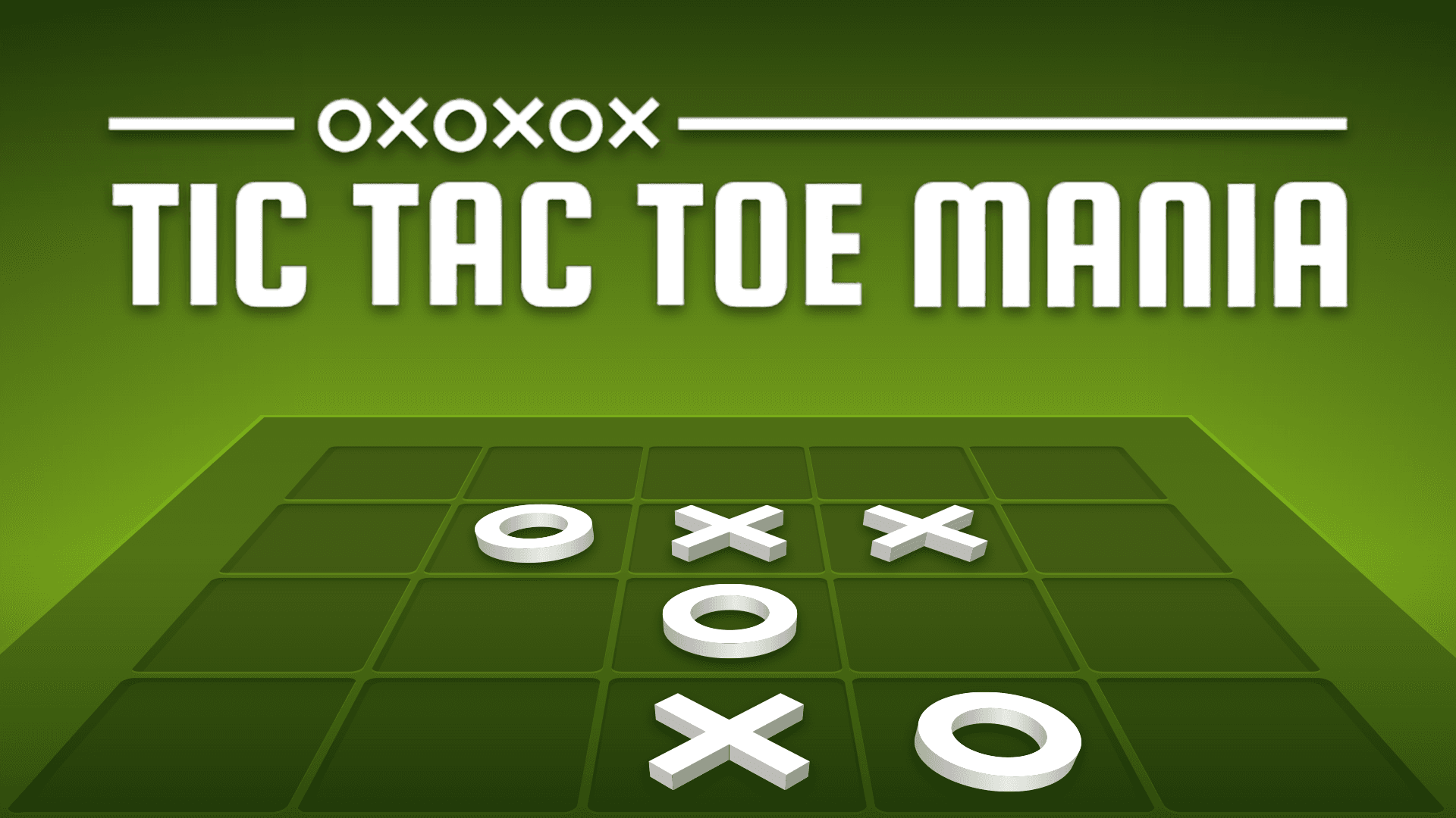 Tic Tac Toe Mania logo