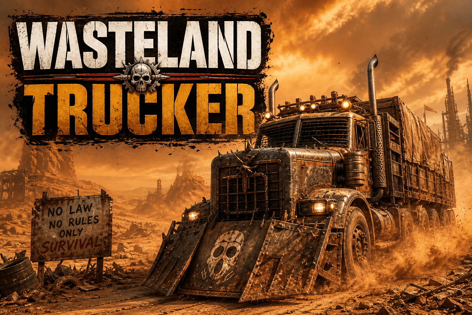 Wasteland Trucker logo