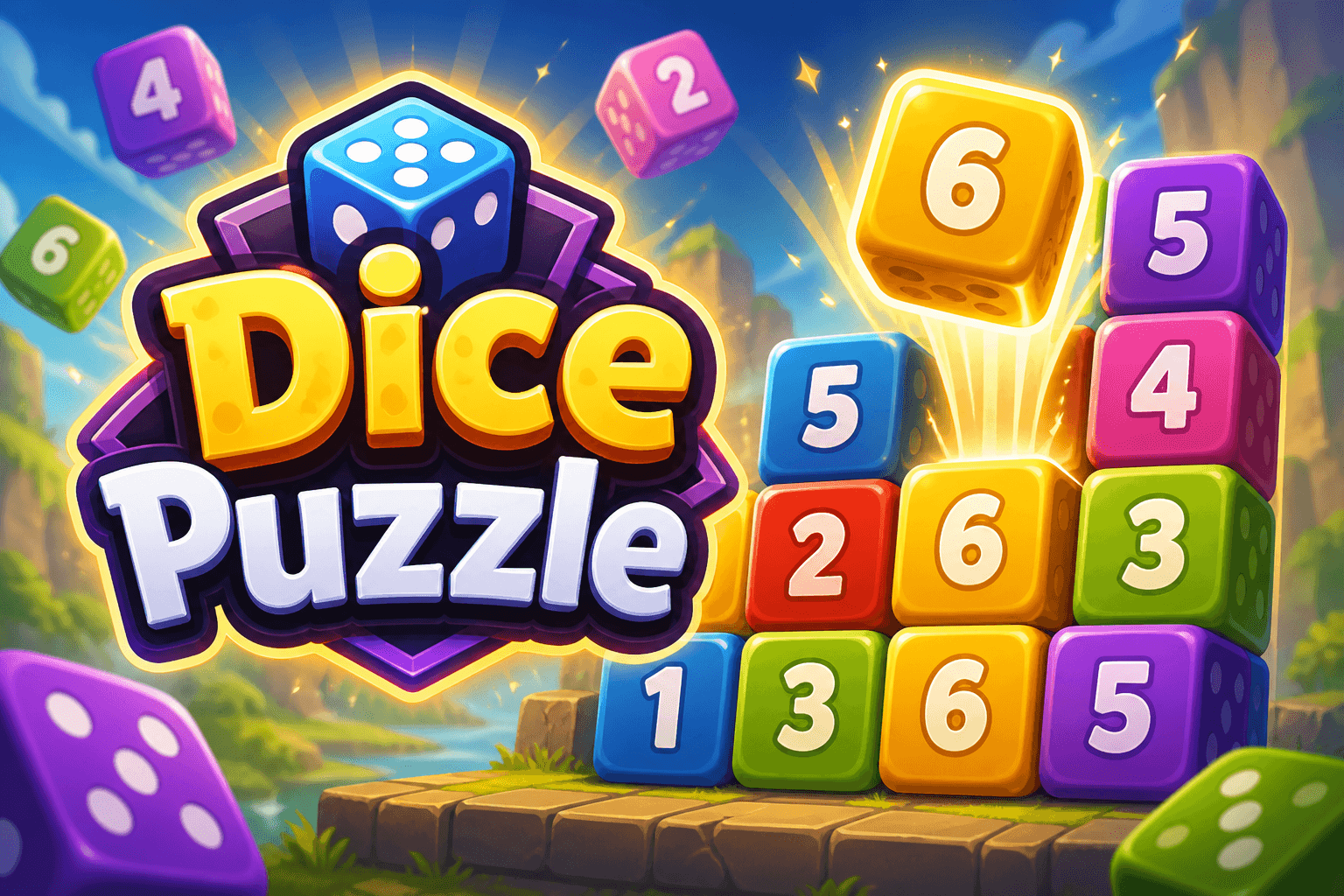 Dice Puzzle logo