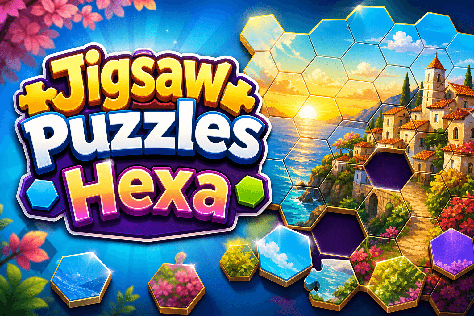 Jigsaw Puzzles Hexa logo