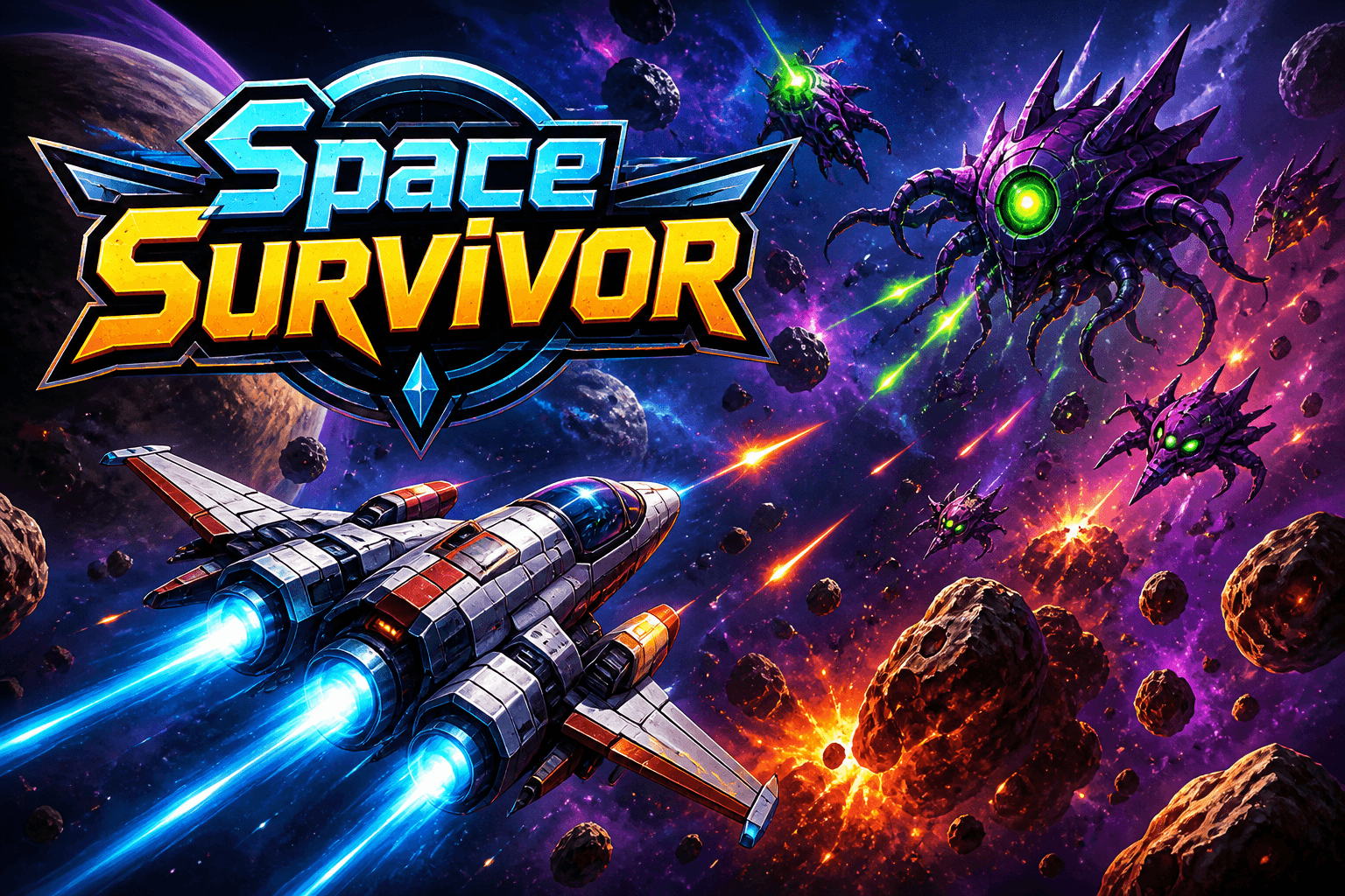 Space Survivor logo